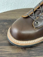 UNITYPUREMAX™ Men’s High-Top Leather Ankle Boots – Handmade Genuine Cowhide Oil-Waxed Leather Work-Style Utility Boots 17