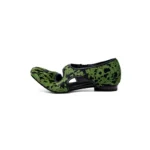 UNITYPUREMAX™ Women's Genuine Horsehair Tabi Mary Jane Flats | Split-Toe Designer Leather Shoes 6