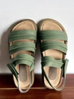 UNITYPUREMAX™ Women's Casual Fisherman Sandals | Genuine Cowhide Leather Hook & Loop Flat Summer Sandals 3