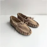 UNITYPUREMAX™ Women's Genuine Cowhide Suede Leather Minimalist Moccasin Loafers 3