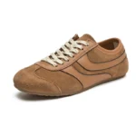 UNITYPUREMAX™ Women's Genuine Leather German Training Sneakers | Retro Forrest Gump Shoes 5