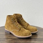 UNITYPUREMAX™ Men's Genuine Cow Suede Handcrafted Ankle Boots – Lace-Up Vintage Work Boots 11