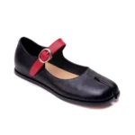 UNITYPUREMAX™ Women's Genuine Cowhide Leather Tabi Mary Jane Flats | Split-Toe Casual Ballet Shoes 6