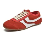 UNITYPUREMAX™ Women's Genuine Leather German Training Sneakers | Retro Forrest Gump Shoes 4