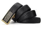 UNITYPUREMAX™ Handmade Genuine Leather Belt | Men's Vintage Cowhide Automatic Buckle Business Belt 8