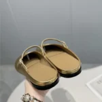 UNITYPUREMAX™ Women's Genuine Leather Tabi Mary Jane Mules | Split-Toe Summer Slip-On Flats 5
