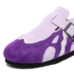 UNITYPUREMAX™ Unisex Cow Suede Leather Cork Mules with Arch Support 4