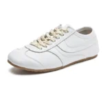 UNITYPUREMAX™ Women's Genuine Leather German Training Sneakers | Retro Forrest Gump Shoes 3