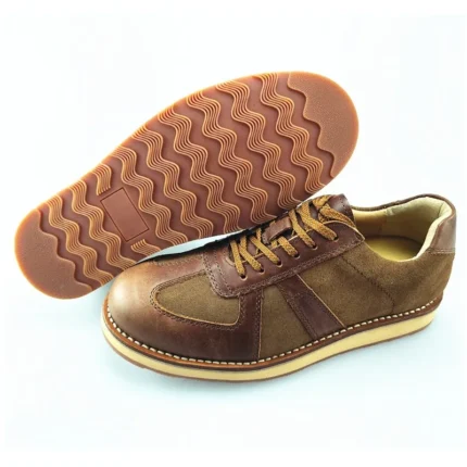 UNITYPUREMAX™ Men's Handcrafted Genuine Cow Leather Outdoor Hiking Shoes – Waterproof Casual Lace-Up Shoes 3