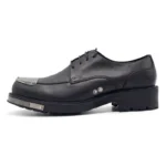 UNITYPUREMAX™ Men's Handcrafted Genuine Cow Leather Derby Shoes – Raised Sole Lace-Up Business Shoes 3