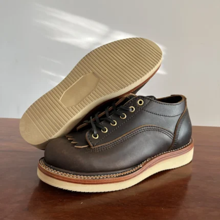 UNITYPUREMAX™ Men's Handmade Italian Cow Leather Goodyear Welted Heritage Work Boots 1