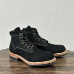 UNITYPUREMAX™ Men’s Genuine Cow Suede Leather Ankle Boots – Handcrafted Lace-Up Motorcycle Work Boots 13