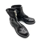 UNITYPUREMAX™ Unisex Retro Genuine Leather Zip-Up High-Top Dress Boots – Formal Wedding Shoes 6