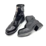 UNITYPUREMAX™ Unisex Retro Genuine Leather Zip-Up High-Top Dress Boots – Formal Wedding Shoes 5