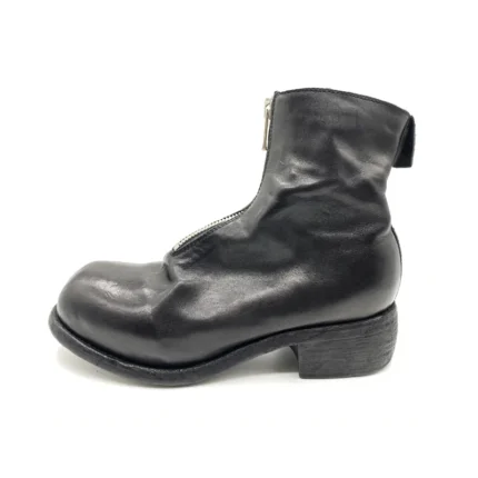 UNITYPUREMAX™ Unisex Retro Genuine Leather Zip-Up High-Top Dress Boots – Formal Wedding Shoes 1
