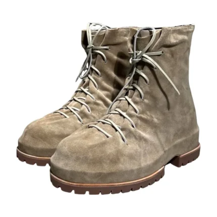 Men's Genuine Leather Platform High-Top Shoes – Lace-Up & Back-Zip Boots | UNITYPUREMAX™ 1