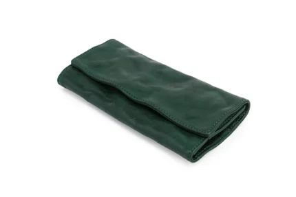 UNITYPUREMAX™ Handmade Women's Long Cowhide Leather Wallet – Men's Genuine Leather Snap Closure Clutch 13